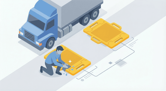 Scale Maintenance Cleaning portable scale load cells