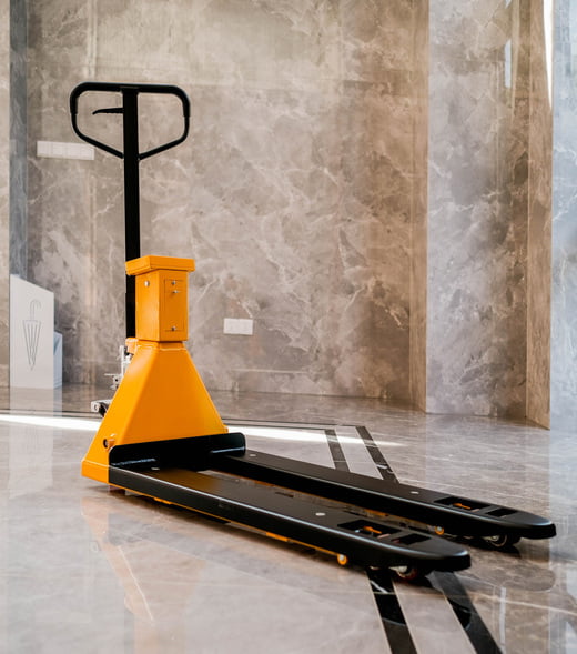HC-PS Pallet Jack Scale Yellow