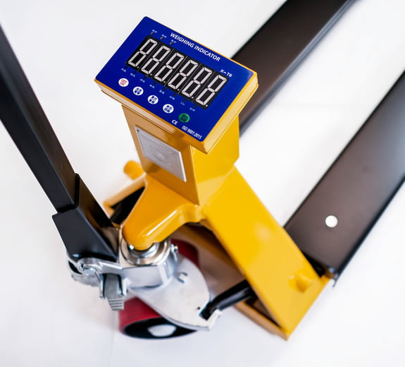HC-PS Pallet Jack Scale Yellow