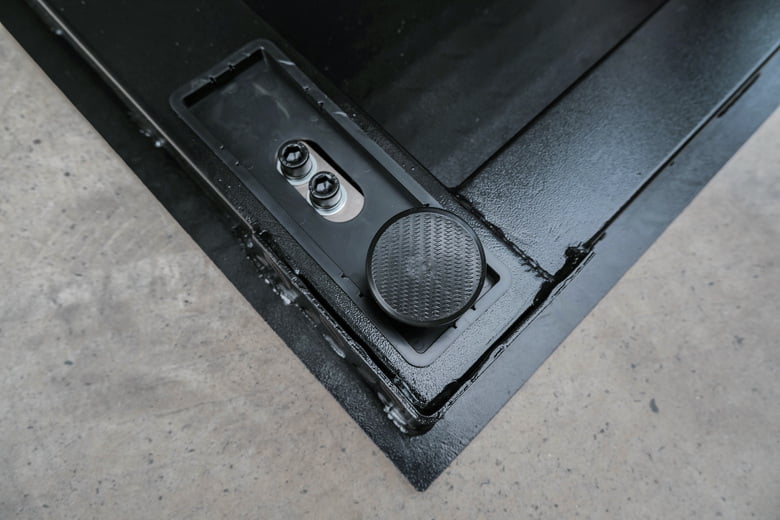 HR-CS Floor Scale Black