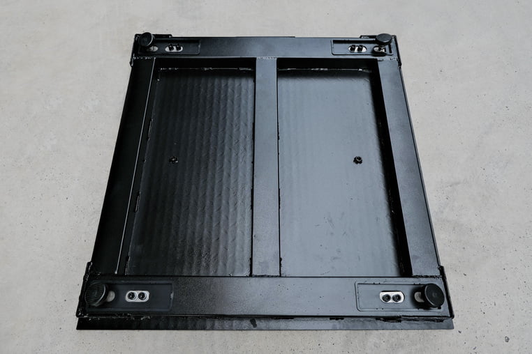 HR-CS Floor Scale Black