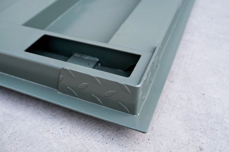 HR-CS Floor Scale Grey