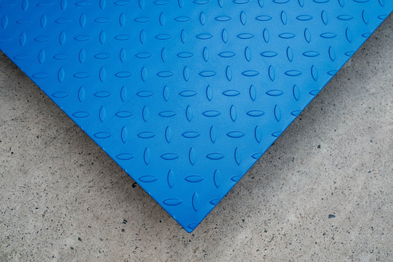 HR-CS Floor Scale Blue