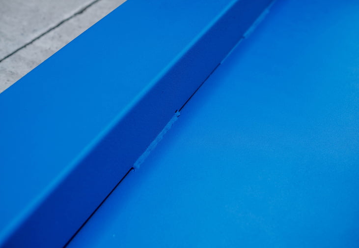 HR-CS Floor Scale Blue