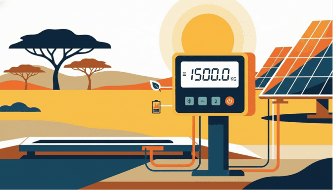 energy efficient weighing indicator