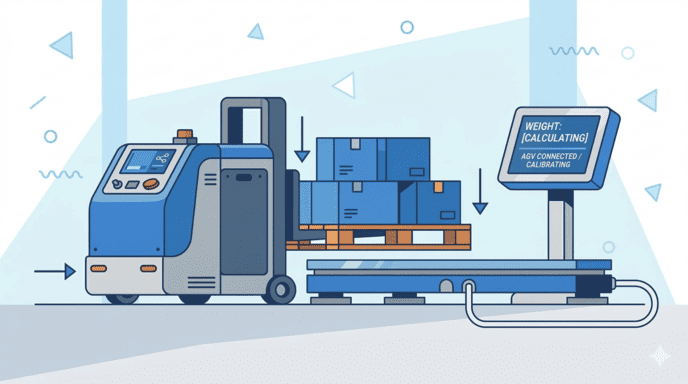 automated agv scale warehouse
