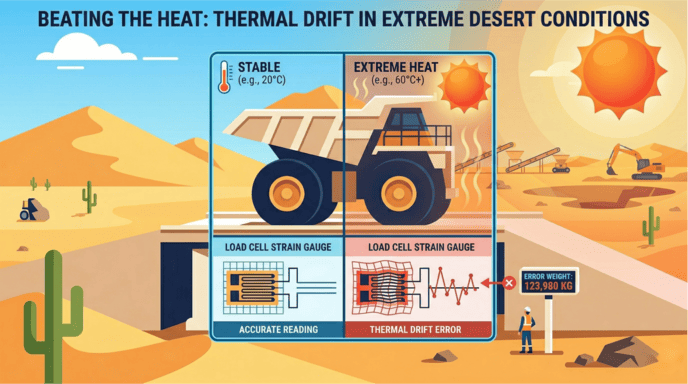 Beating the Heat: How Do Extreme Desert Temperatures Affect Load Cell Accuracy in African Mining?