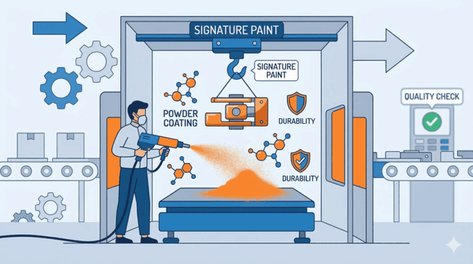 Industrial Powder Coating Signature Paint