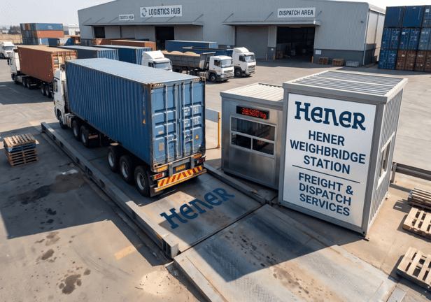 Logistics and freight weighbridge application