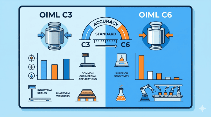 OIML C3 vs C6 load cells