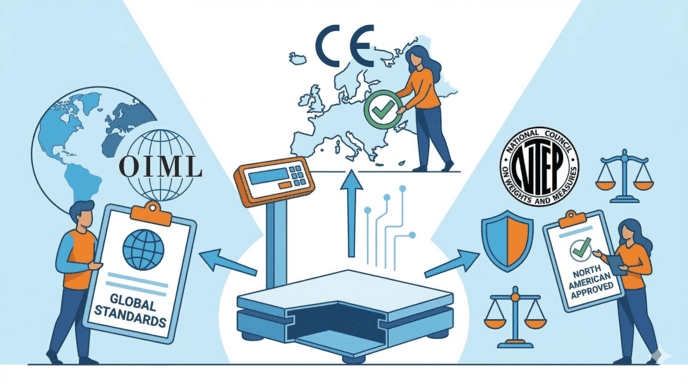 OIML CE NTEP weighing scale certifications