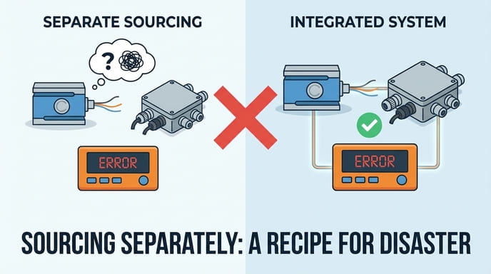 Why is Sourcing Load Cells, Junction Boxes, and Indicators Separately a Recipe for Disaster?