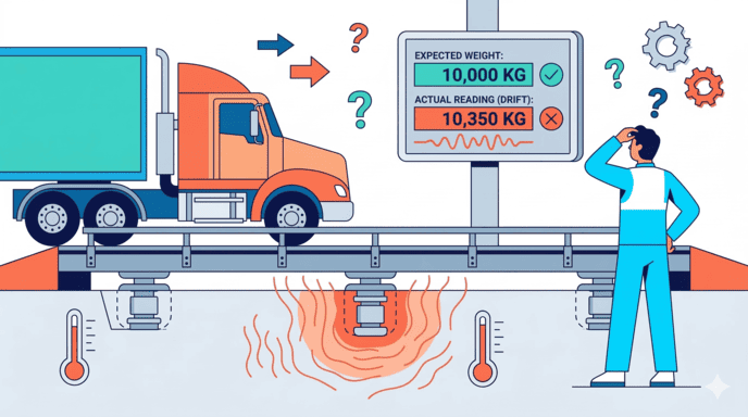 thermal drift truck scale