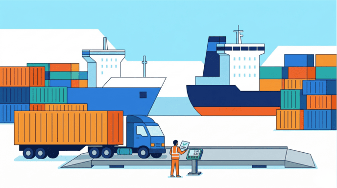 VGM compliance at port weighbridge