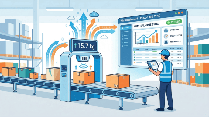 WMS sync dynamic weighing
