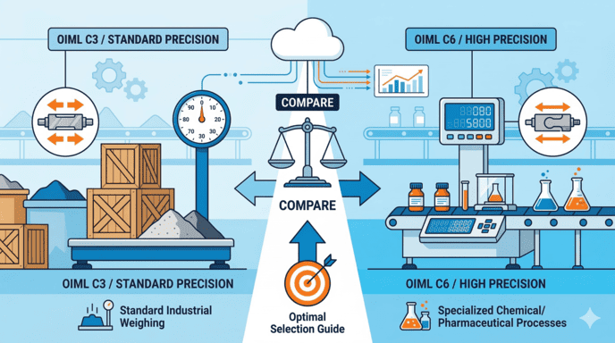 OIML C3 vs. C6 Accuracy Classes: Which Load Cell Precision Is Best for Your Industrial Weighing?