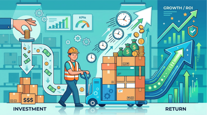 logistics operations ROI pallet jack