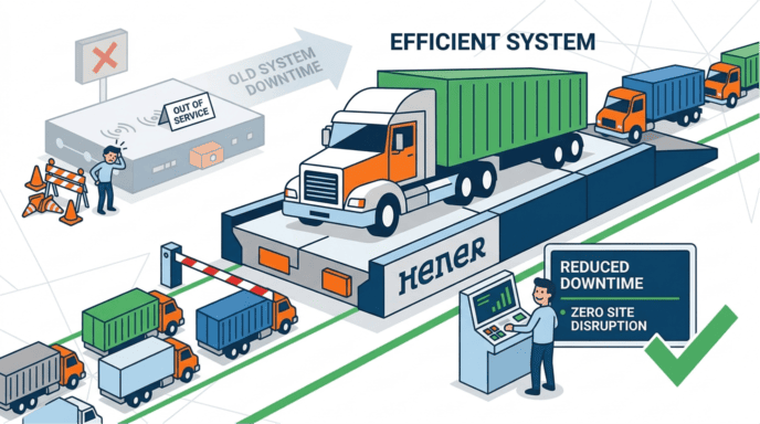 reduce truck scale downtime and site disruption