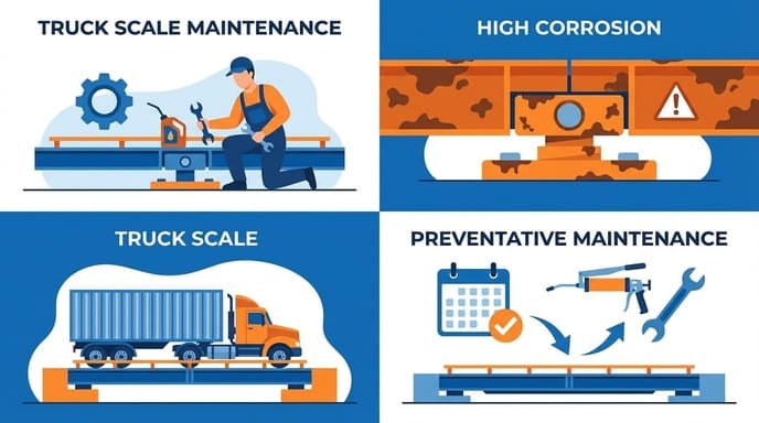 truck scale maintenance high corrosion