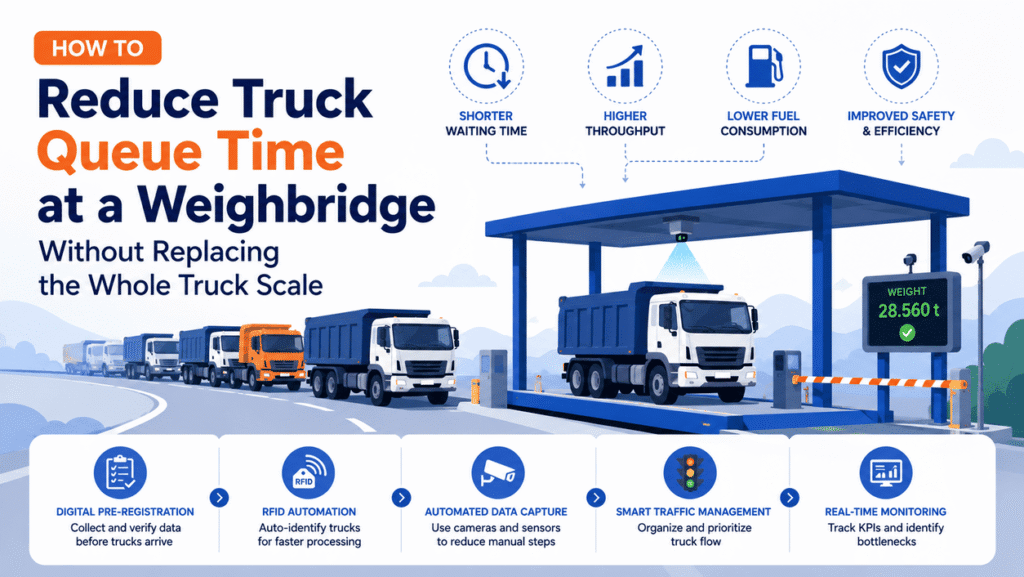 How to Reduce Truck Queue Time at a Weighbridge Without Replacing the Whole Truck Scale?