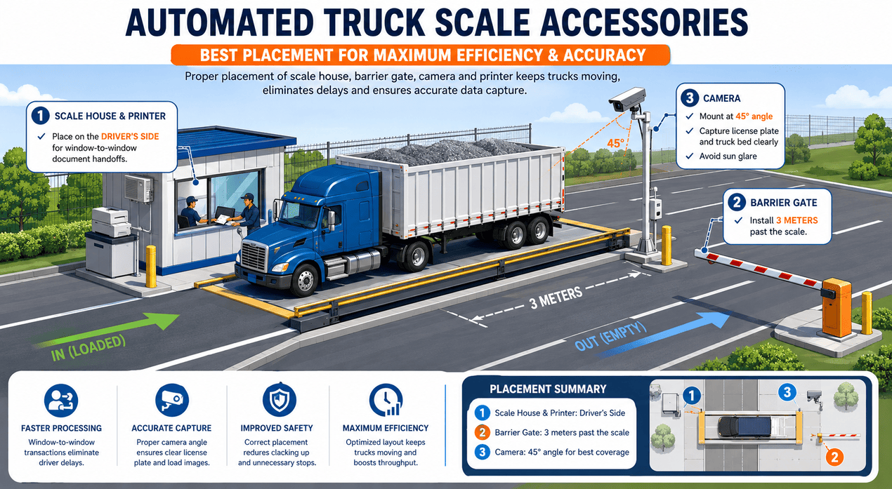 automated truck scale accessories