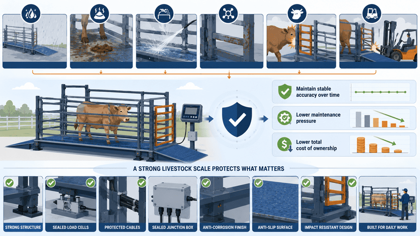 durable livestock scale