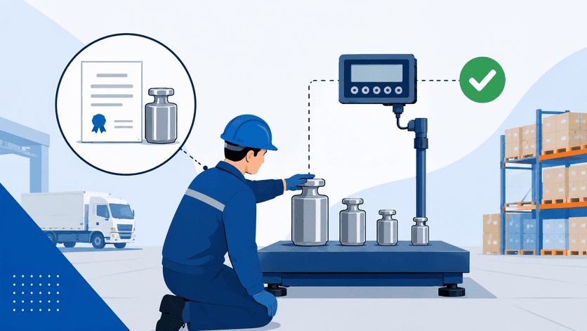 standard weight scale calibration