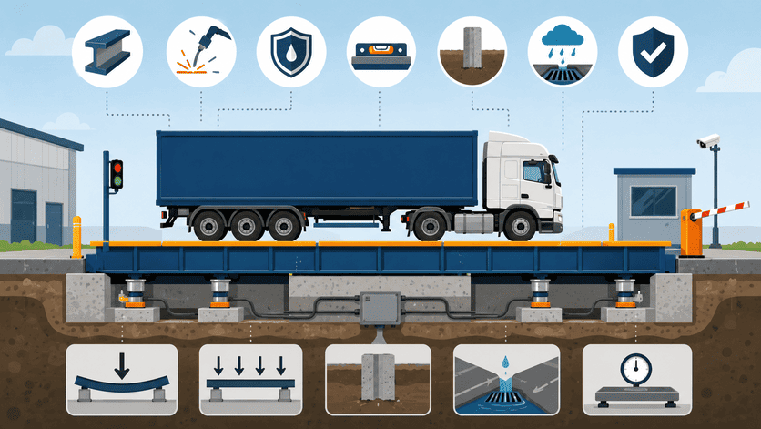 truck scale design and fabrication