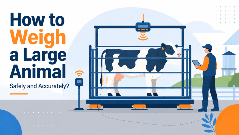 How to Weigh a Large Animal Safely and Accurately?
