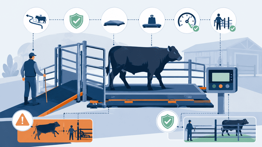 large animal weighing scale safety large animal weighing scale safety
