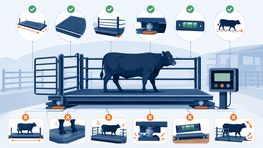 livestock scale capacity and platform livestock scale capacity and platform