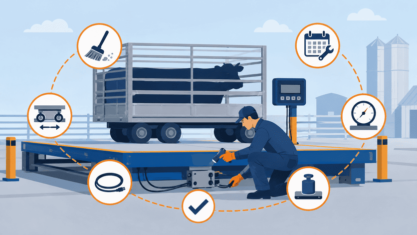 livestock scale maintenance and calibration livestock scale maintenance and calibration