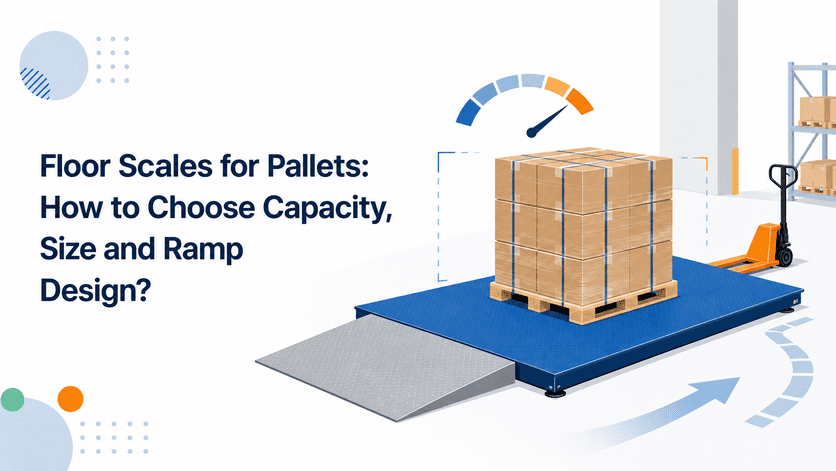 Floor Scales for Pallets: How to Choose Capacity, Size and Ramp Design?