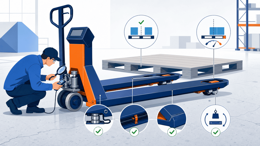 Pallet jack scale purchasing inspection pallet jack scale for sale buyer inspection and application review