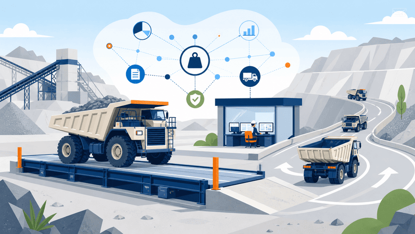 Quarry weighbridge complete system overview quarry weighbridge solution with hardware software and workflow integration
