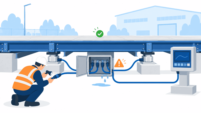Components that can limit weighbridge service life Weighbridge useful life review of load cells junction boxes and indicators
