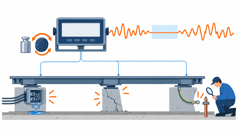 Recurring weighbridge problems that recalibration alone cannot resolve